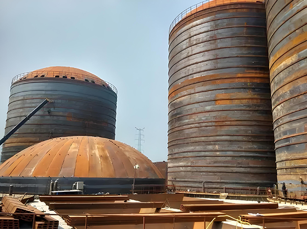 杞县焦粉钢板仓